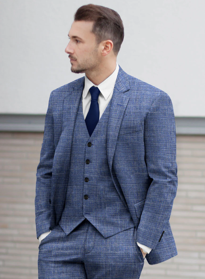 Loro Piana Giuliana Wool Silk Linen Suit - Image 4