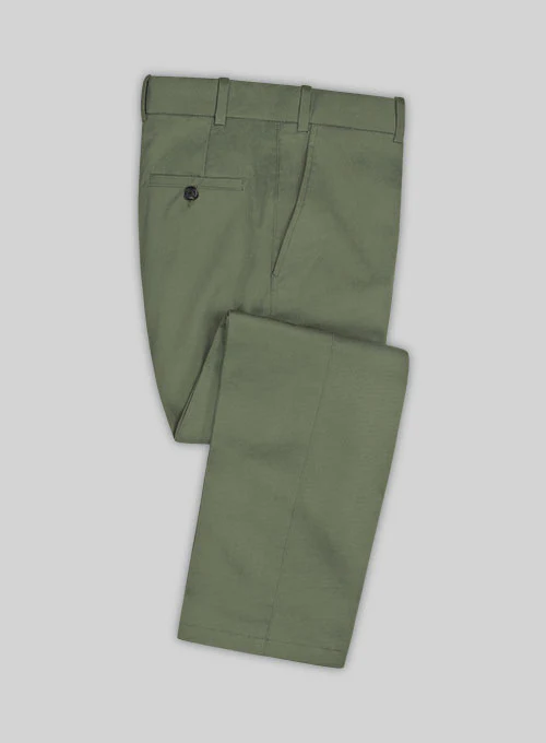 Loro Piana Green Cotton Suit - Image 3