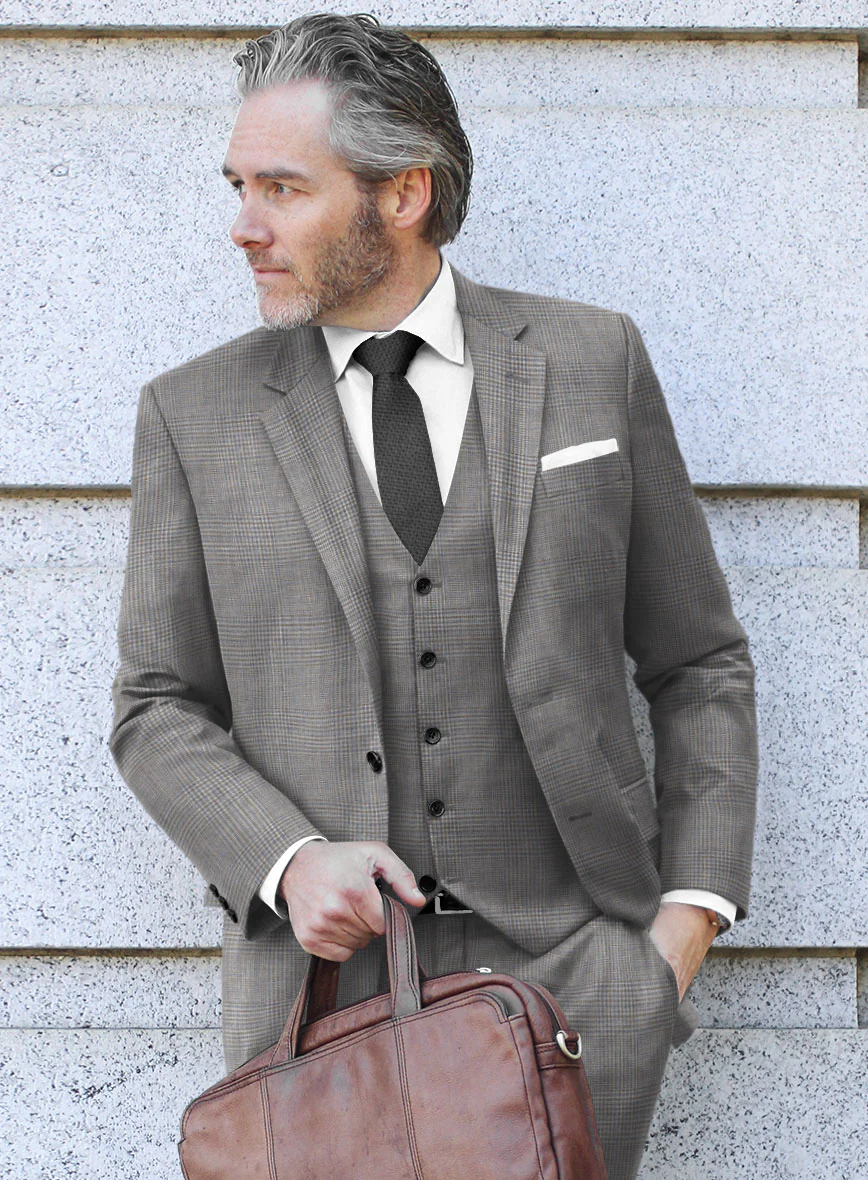 Loro Piana Guido Wool Silk Linen Suit - Image 4