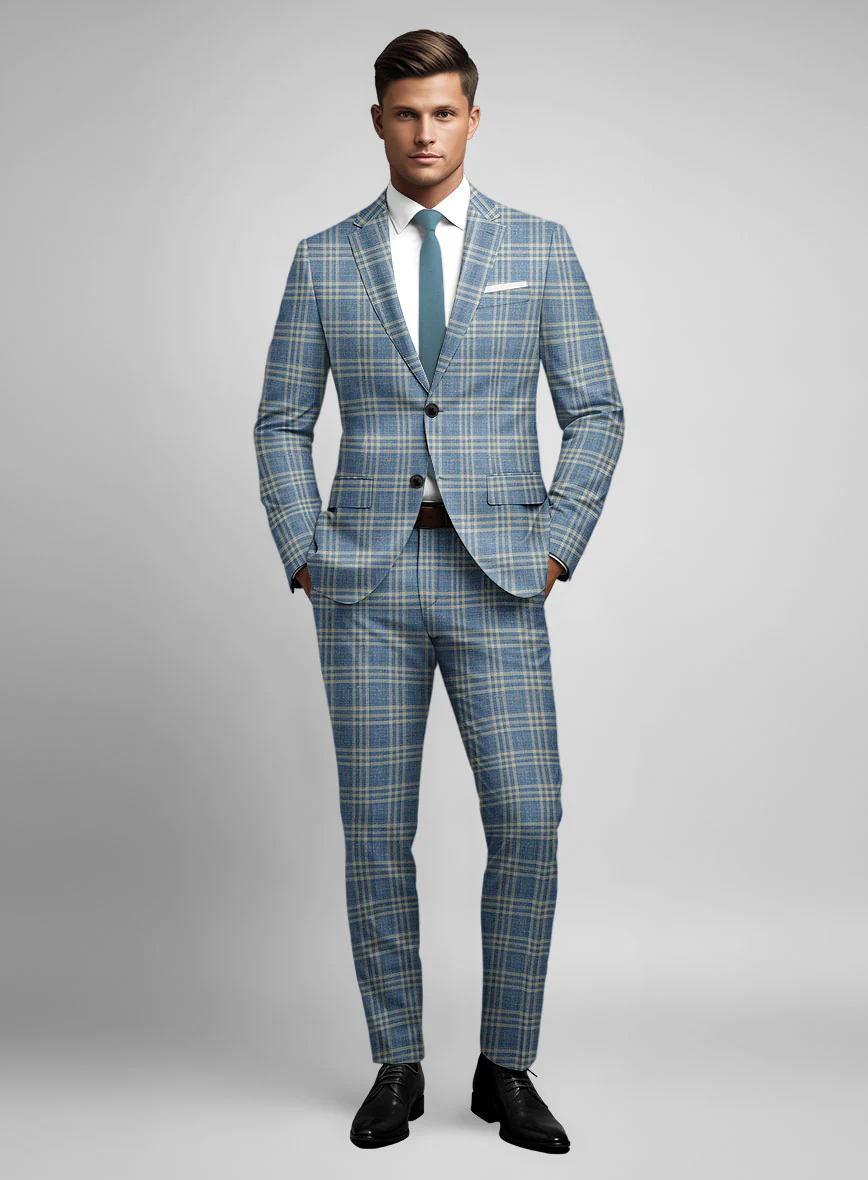 Loro Piana Gustavo Wool Silk Linen Suit - Image 2