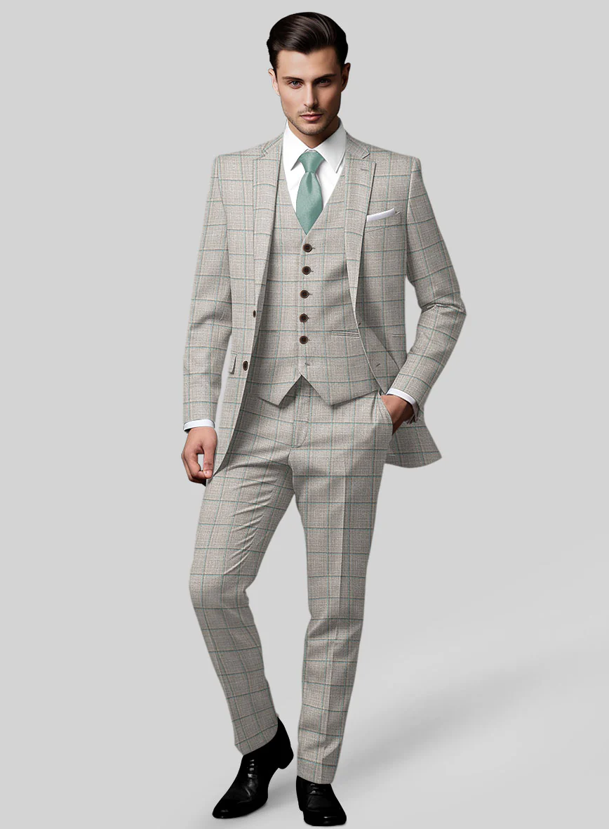 Loro Piana Isaura Wool Silk Linen Suit - Image 2