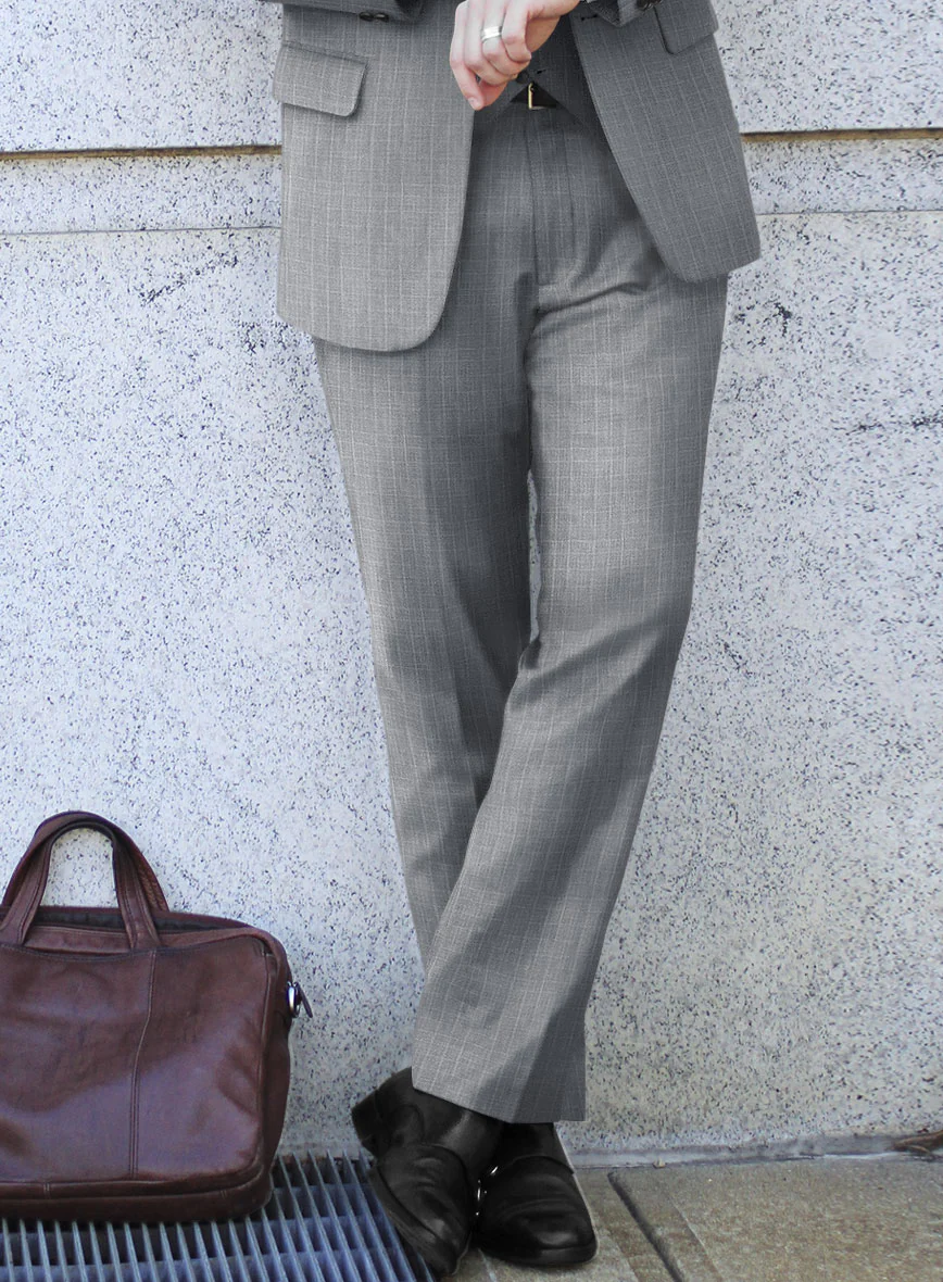 Loro Piana Listri Linen Wool Silk Pants - Image 2