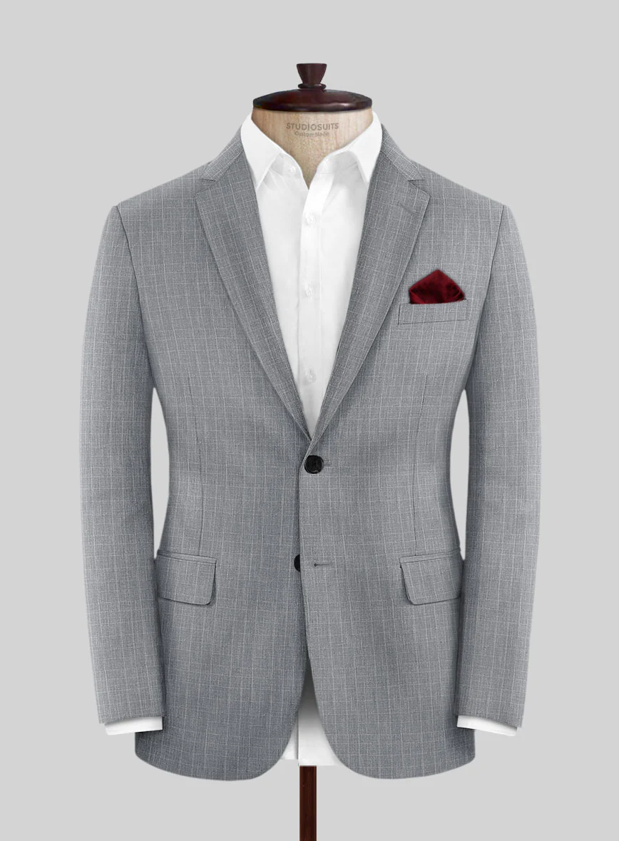 Loro Piana Listri Linen Wool Silk Suit - Image 3