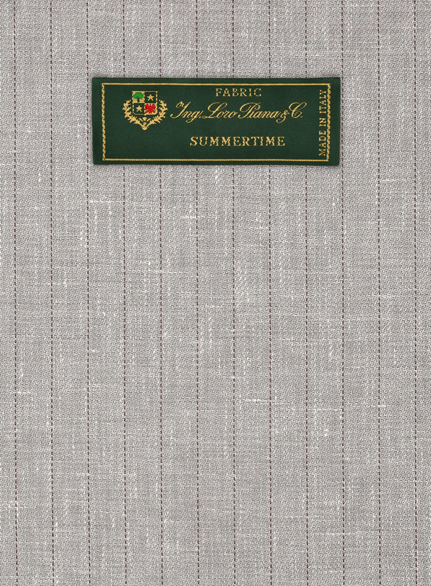Loro Piana Matias Linen Wool Silk Pants - Image 3