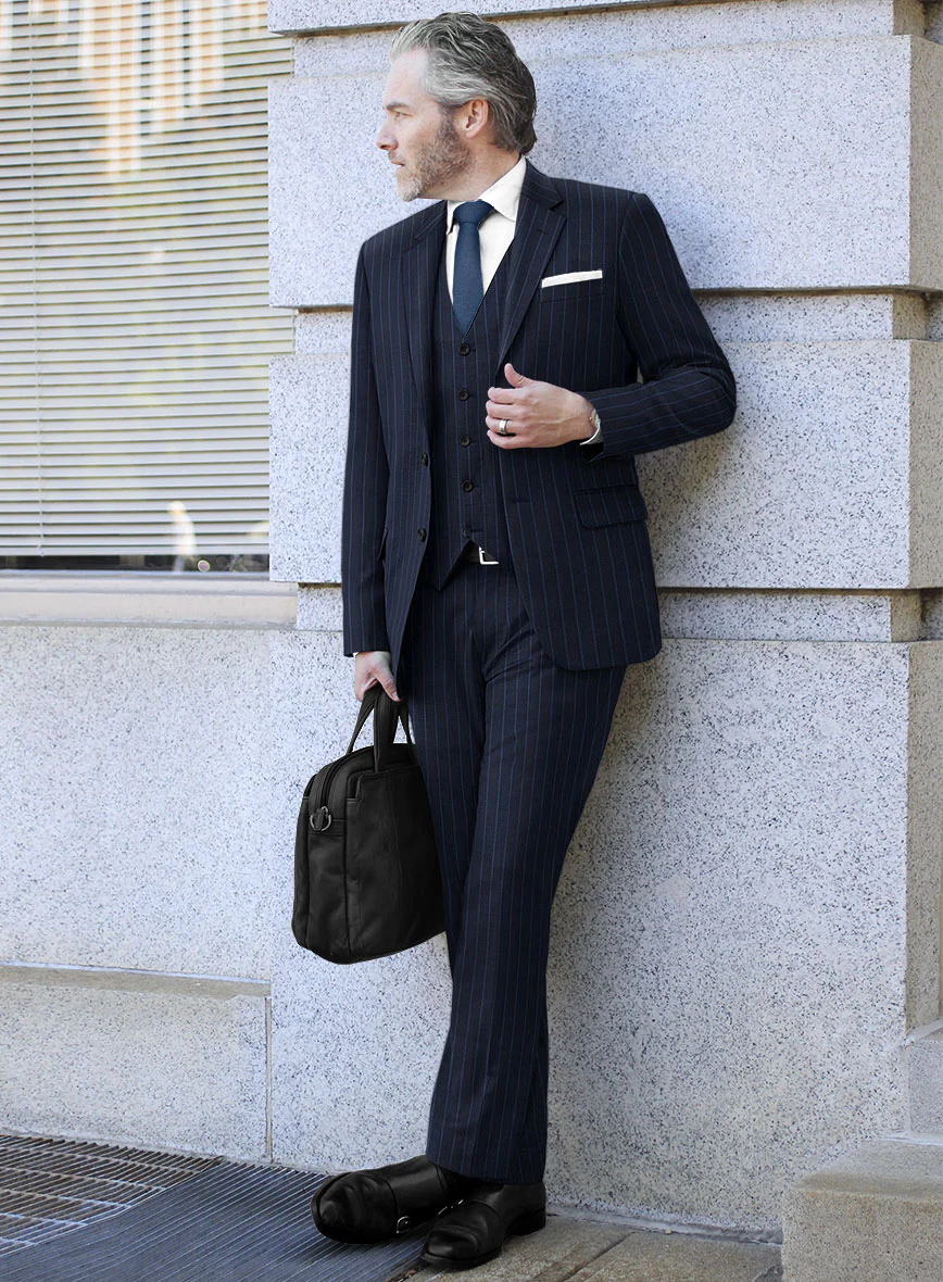Loro Piana Milcar Wool Silk Suit - Image 2