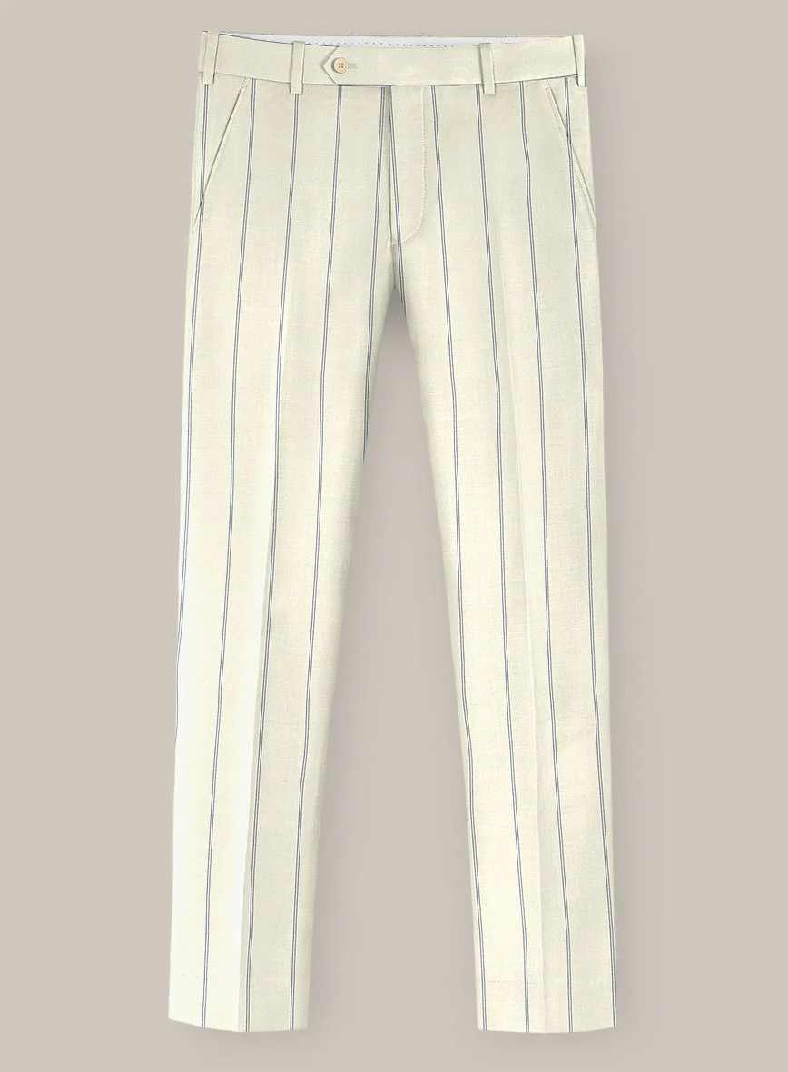 Loro Piana Oyster Summer Suit - Image 4