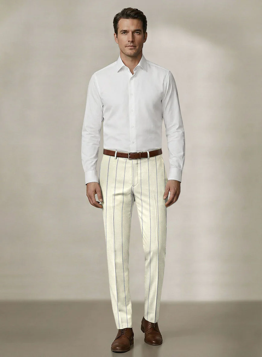 Loro Piana Oyster Summer Suit - Image 6