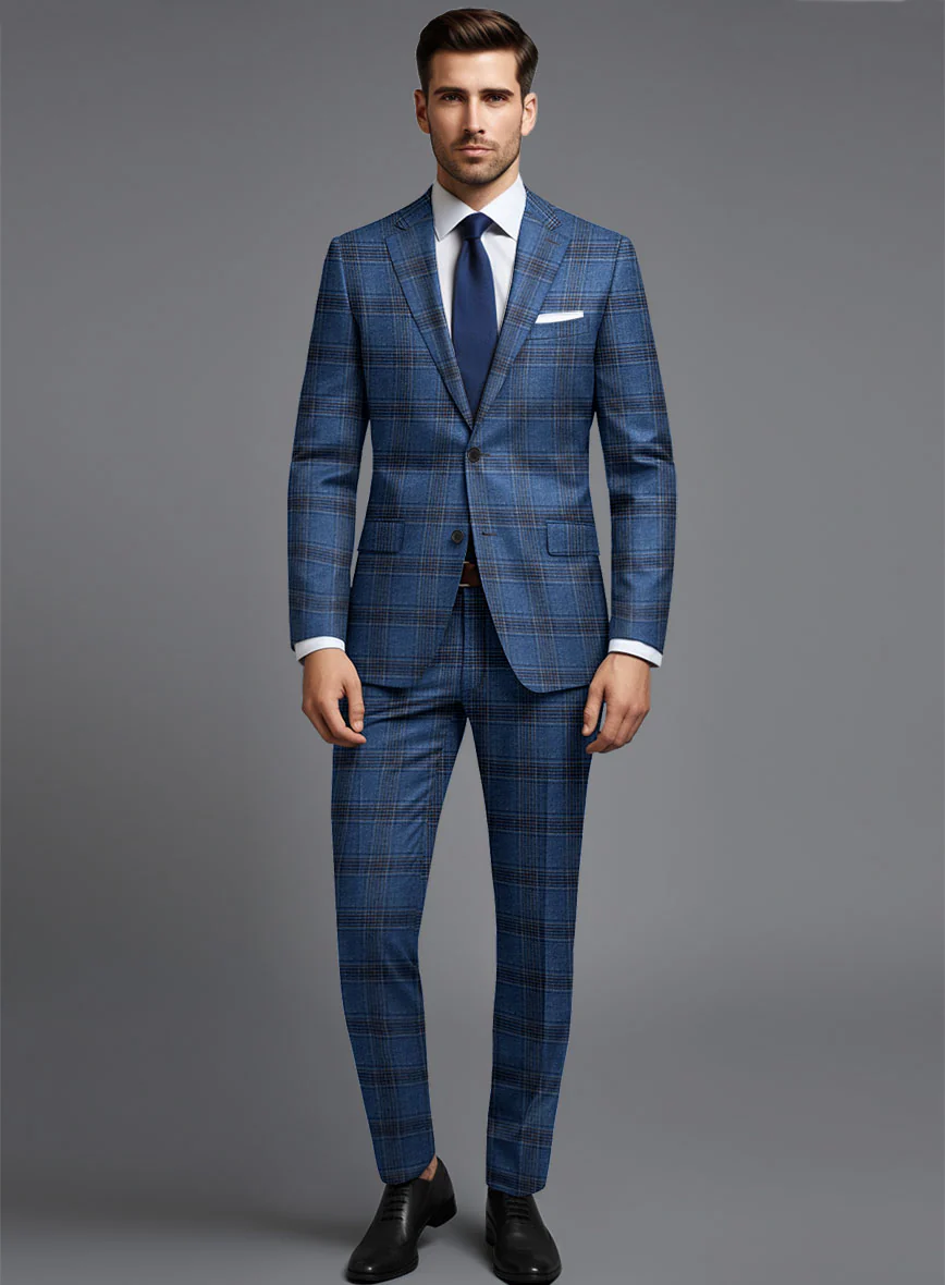 Loro Piana Raimondo Wool Silk Linen Suit - Image 2