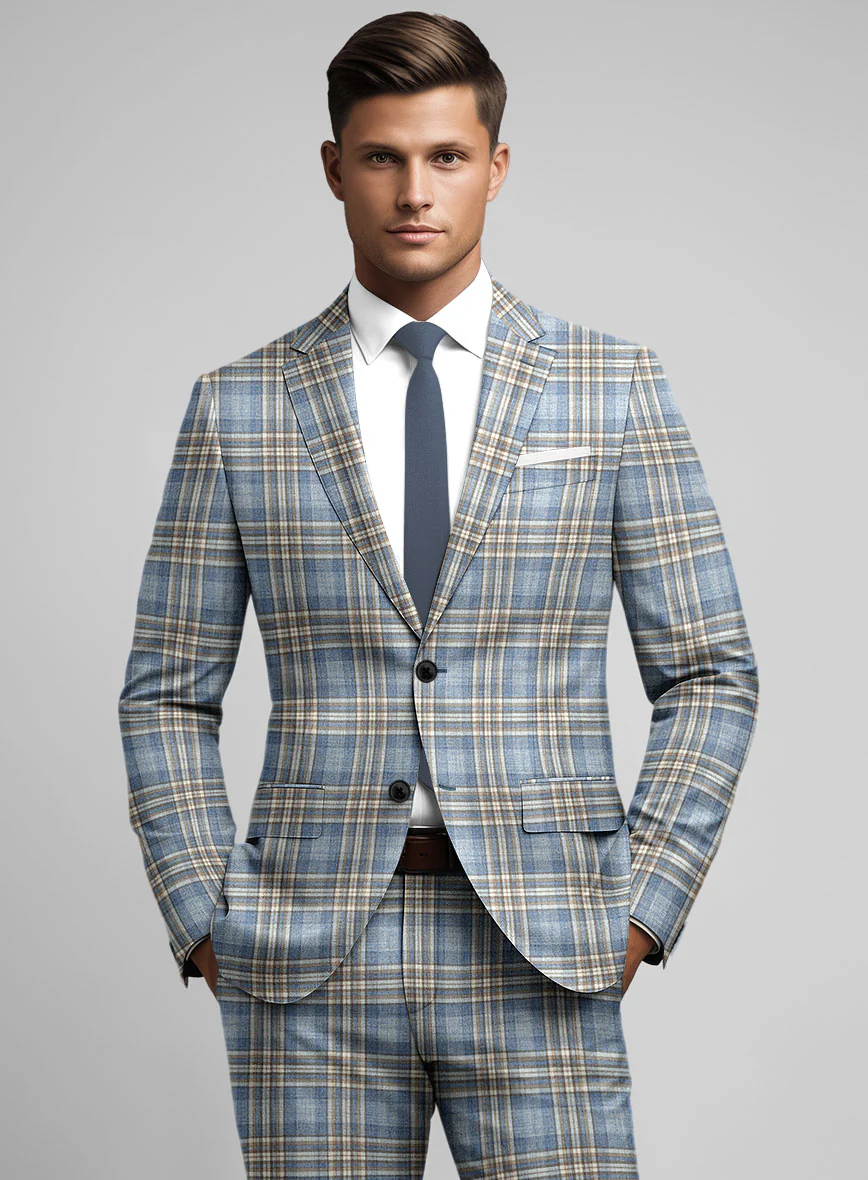 Loro Piana Reina Wool Silk Linen Suit - Image 4