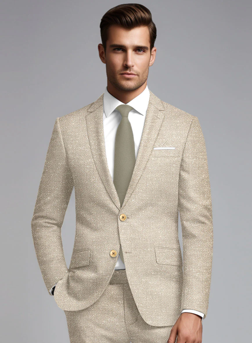 Loro Piana Salvo Wool Silk Linen Suit - Image 4