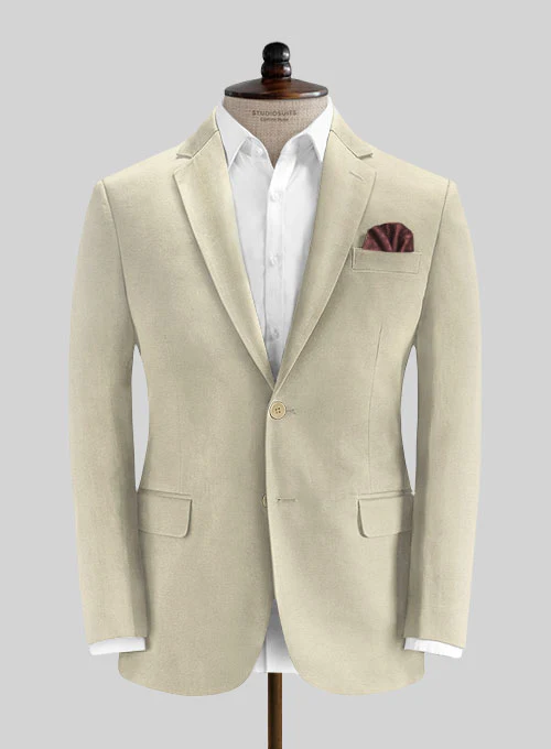 Loro Piana Sand Beige Cotton Suit - Image 2