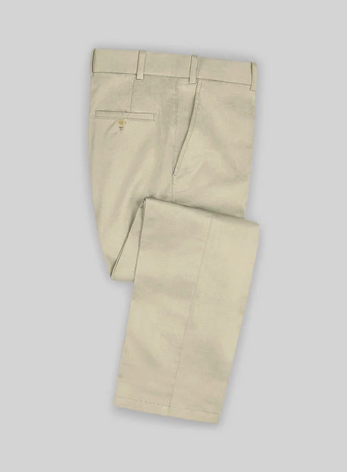 Loro Piana Sand Beige Cotton Suit - Image 3