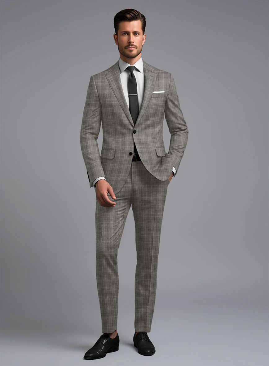 Loro Piana Santos Wool Silk Linen Suit - Image 2