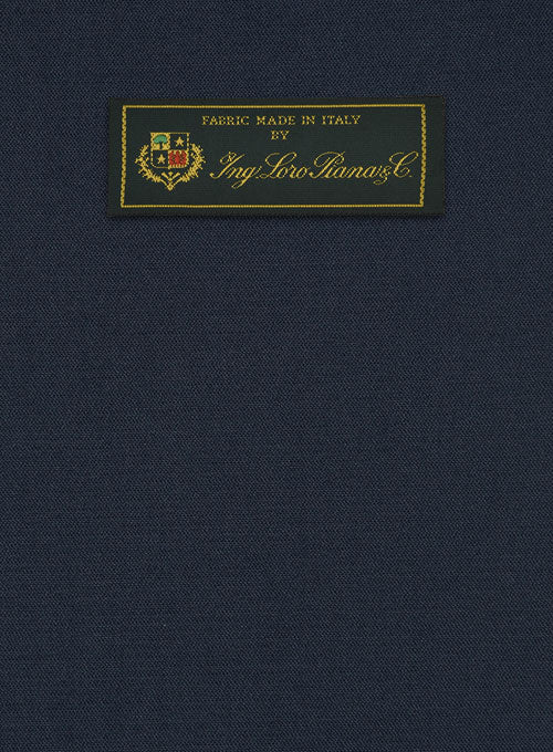 Loro Piana Slate Blue Cotton Pants - Image 2