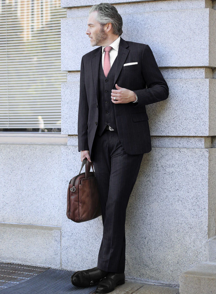 Loro Piana Tinael Wool Silk Suit - Image 2