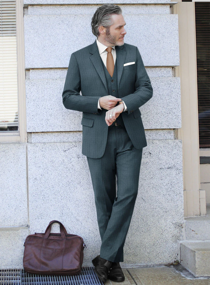 Loro Piana Tropio Linen Wool Silk Suit - Image 2