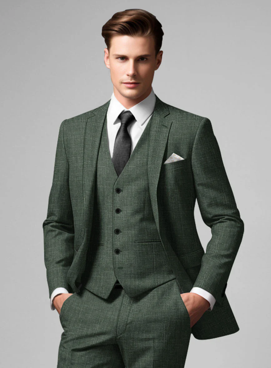Loro Piana Vitali Wool Silk Linen Suit - Image 4