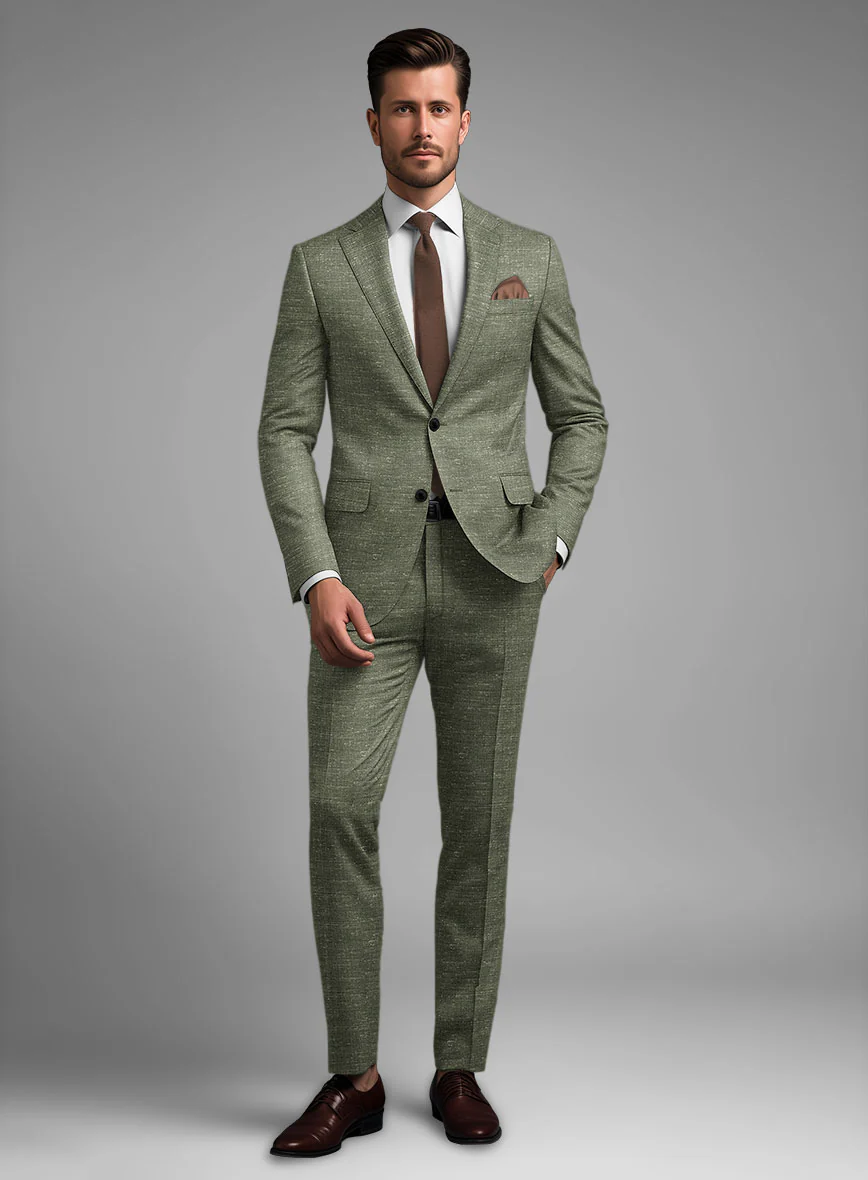 Loro Piana Viviana Wool Silk Linen Suit - Image 2