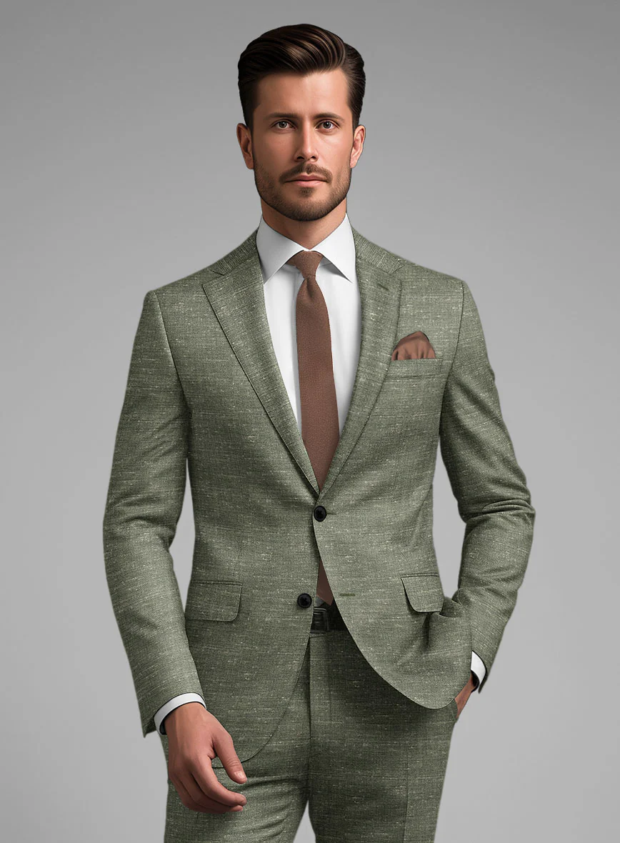 Loro Piana Viviana Wool Silk Linen Suit - Image 4