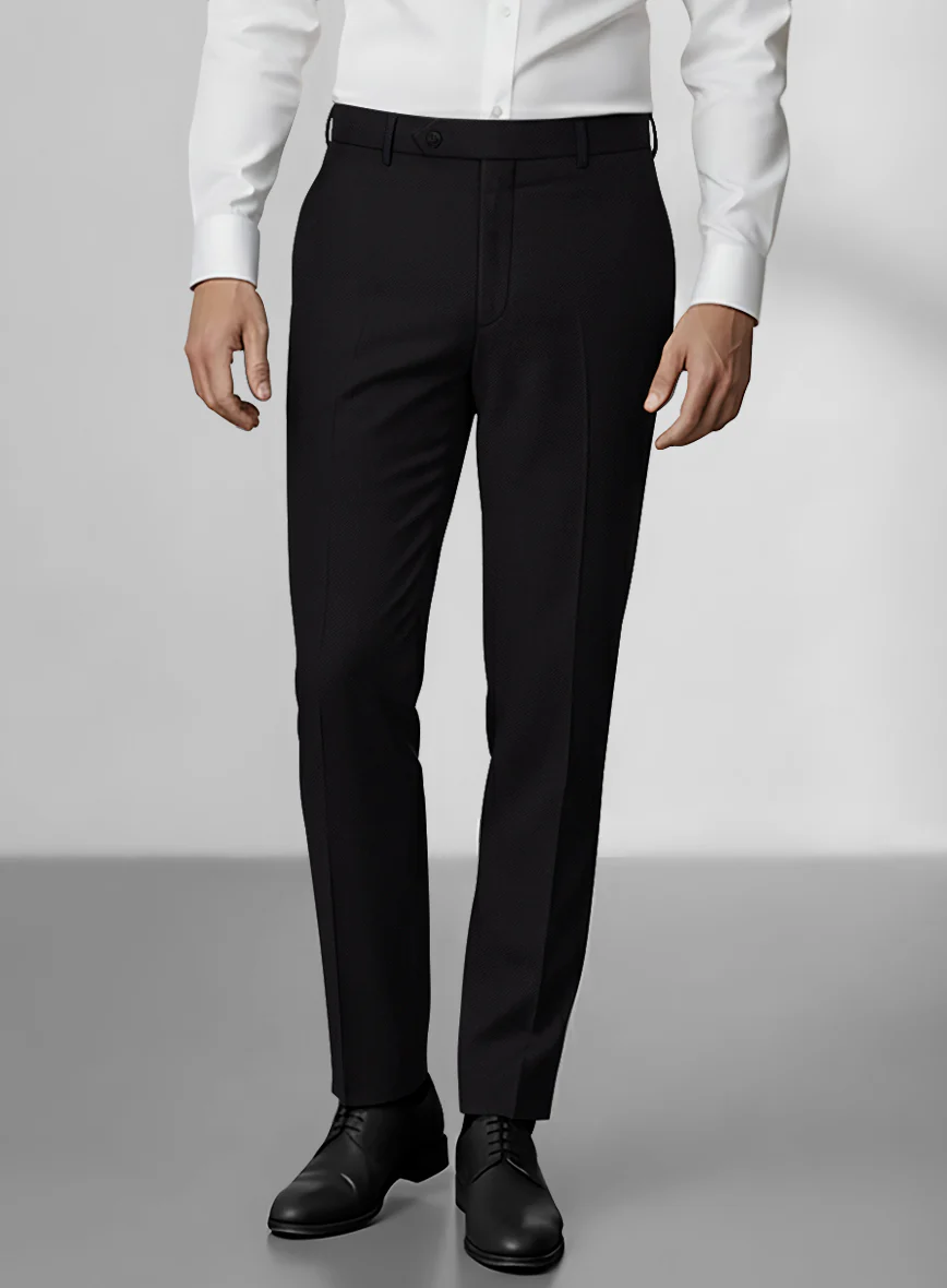 Loro Piana Zelander Black Wool Suit - Image 5