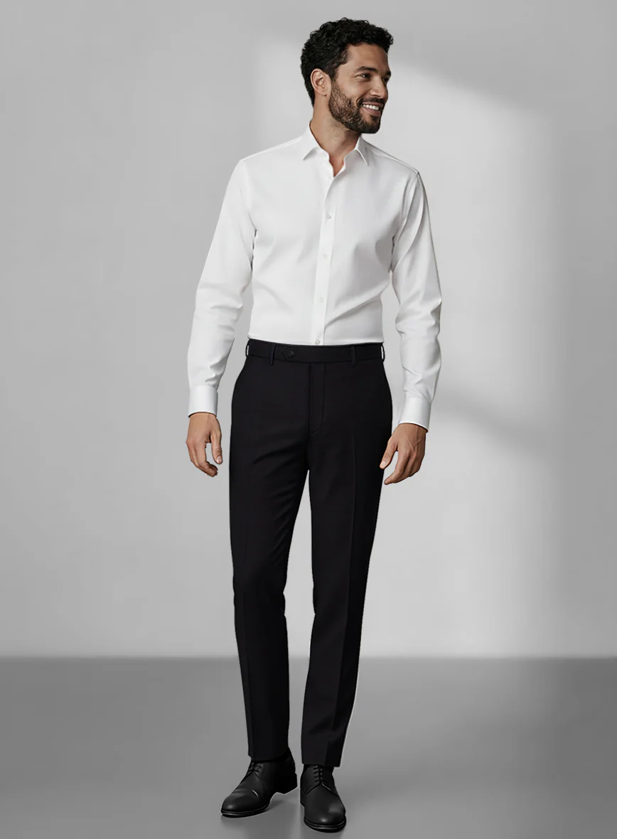Loro Piana Zelander Black Wool Suit - Image 6