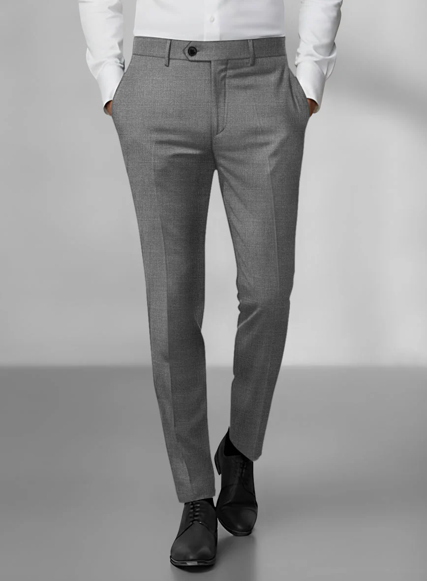 Loro Piana Zelander Gray Wool Suit - Image 5