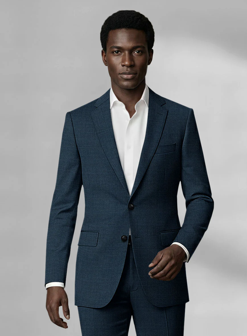 Loro Piana Zelander Imperial Blue Wool Suit - Image 3