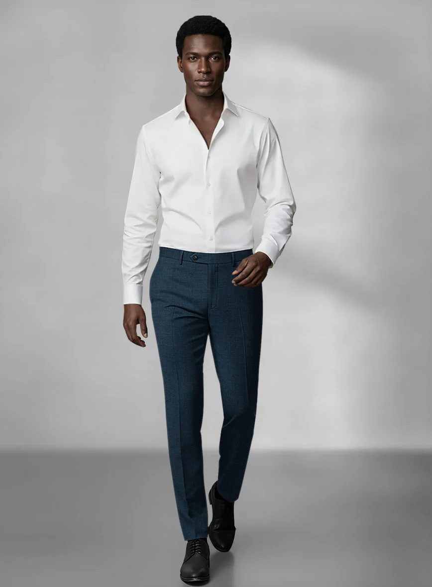 Loro Piana Zelander Imperial Blue Wool Suit - Image 5