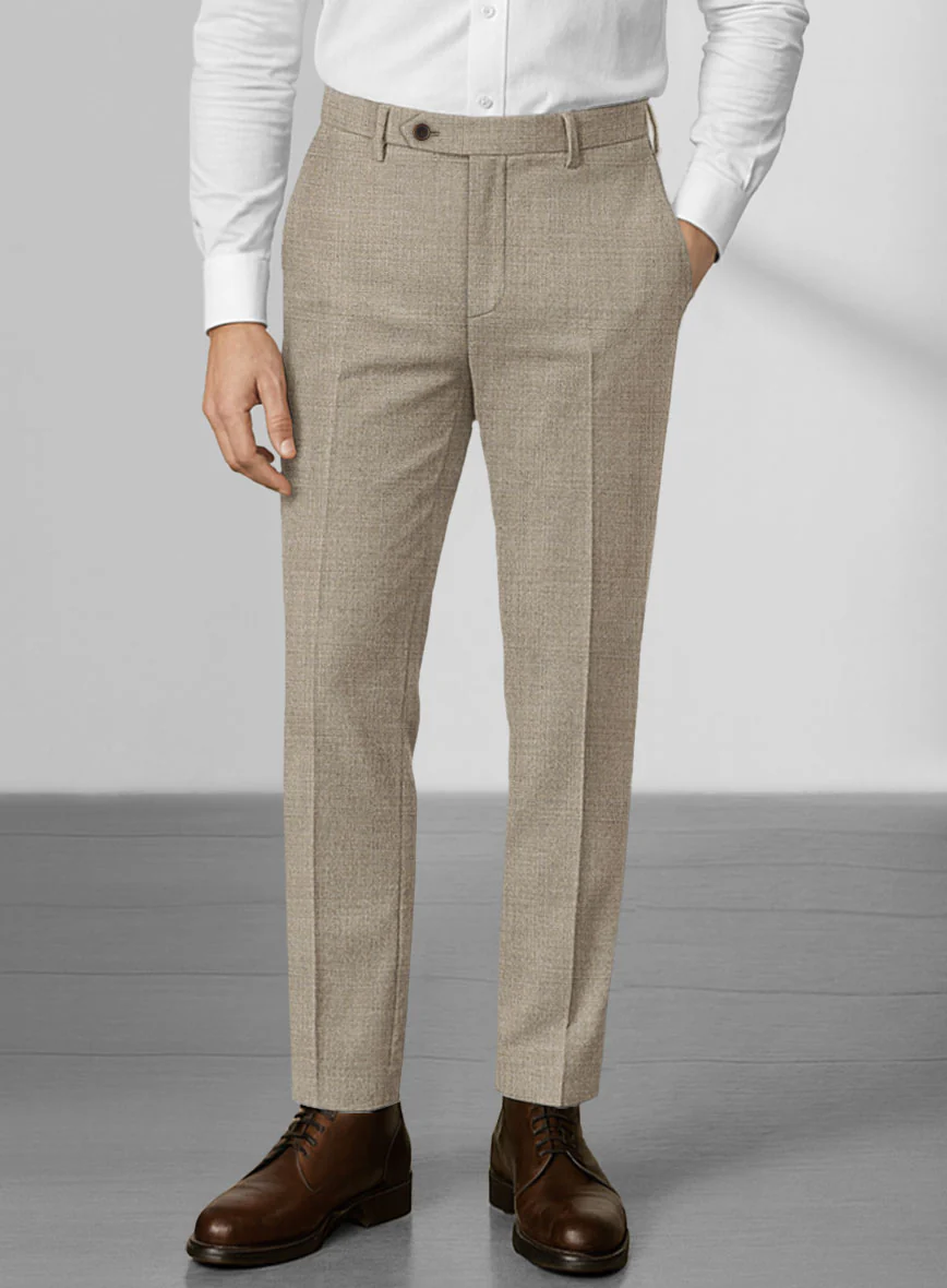 Loro Piana Zelander Light Brown Wool Suit - Image 5
