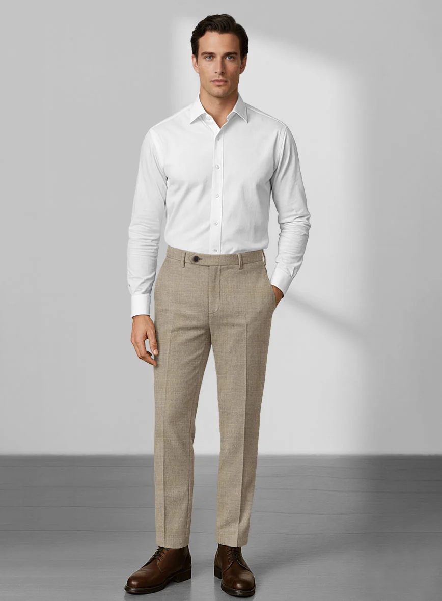 Loro Piana Zelander Light Brown Wool Suit - Image 6