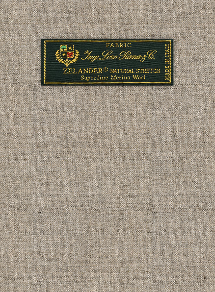 Loro Piana Zelander Light Brown Wool Suit - Image 7