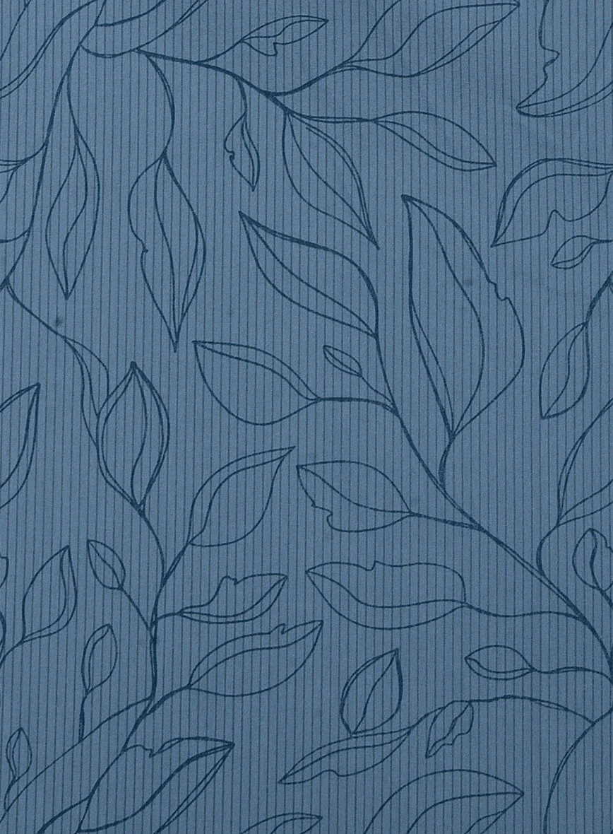 Lunar Leaf Cotton Lycra Shirt - Image 4