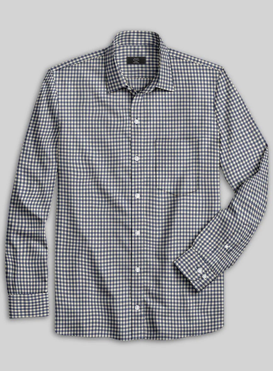 Madori Checks Wool Shirt - Image 2