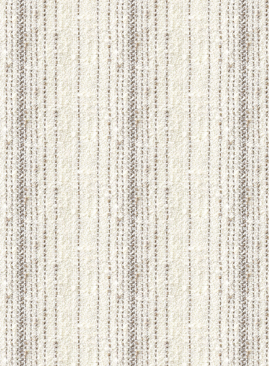 Maestro Baezz Stripe Linen Wool Silk Jacket - Image 2