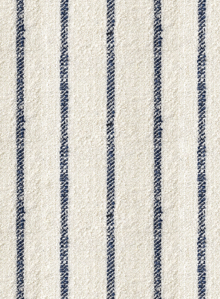 Maestro Felea Stripe Linen Wool Silk Jacket - Image 2