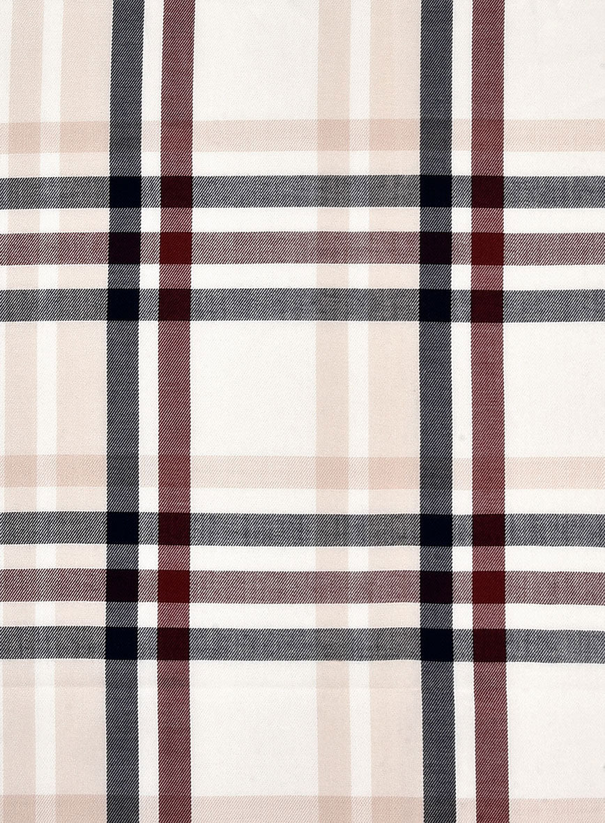 Mapleton Check Cotton Shirt - Image 4