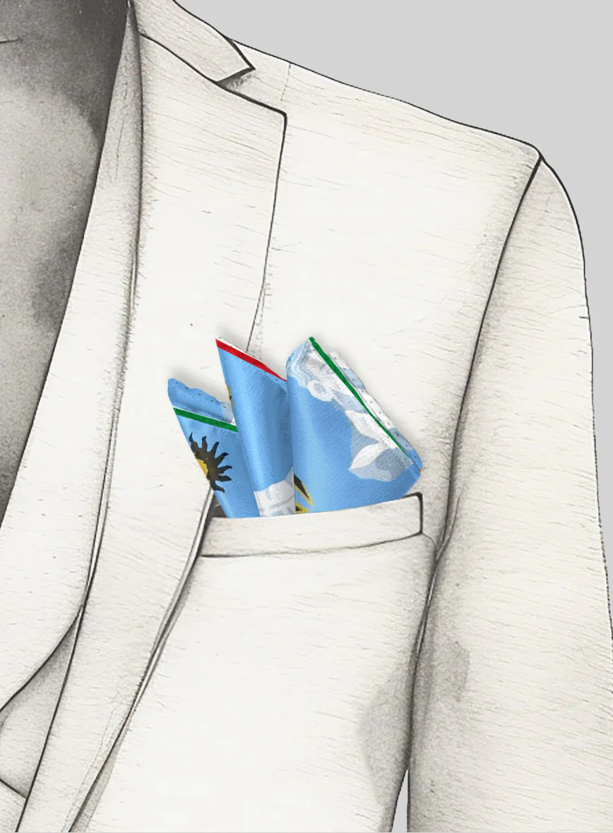 Marble Legacy Silk Pocket Square - Image 4