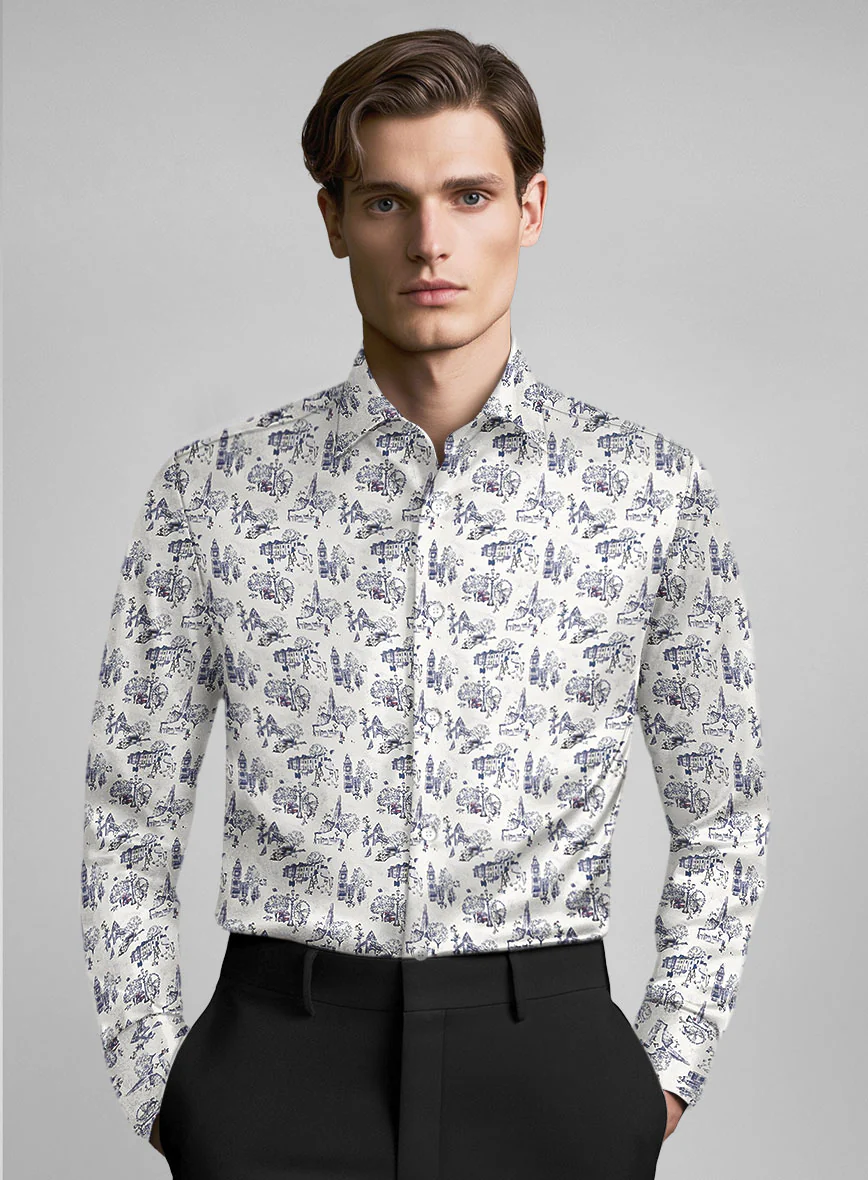 Marcellin Silk Cotton Shirt - Image 3