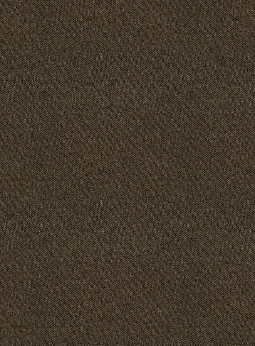 Marco Stretch Brown Wool Suit - Image 6