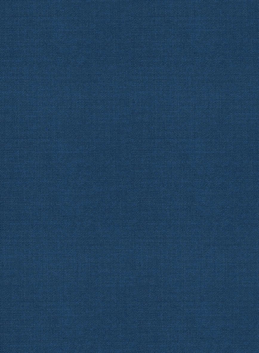Marco Stretch Casa Blue Wool Suit - Image 7