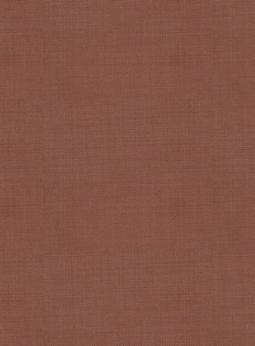 Marco Stretch Chestnut Wool Jacket - Image 3