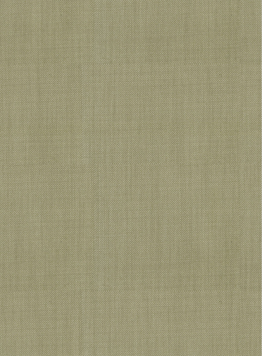 Marco Stretch Dark Khaki Wool Suit - Image 7