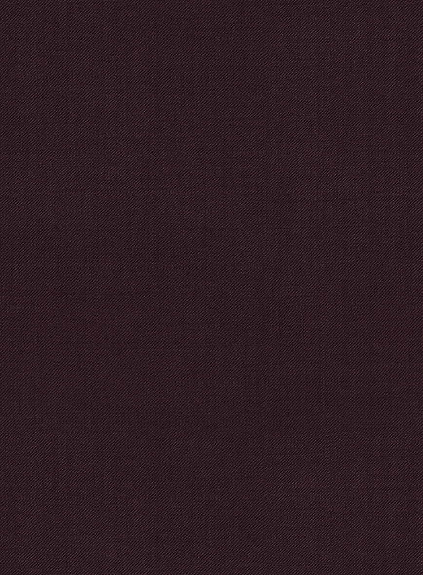 Marco Stretch Dark Wine Wool Jacket - Image 3