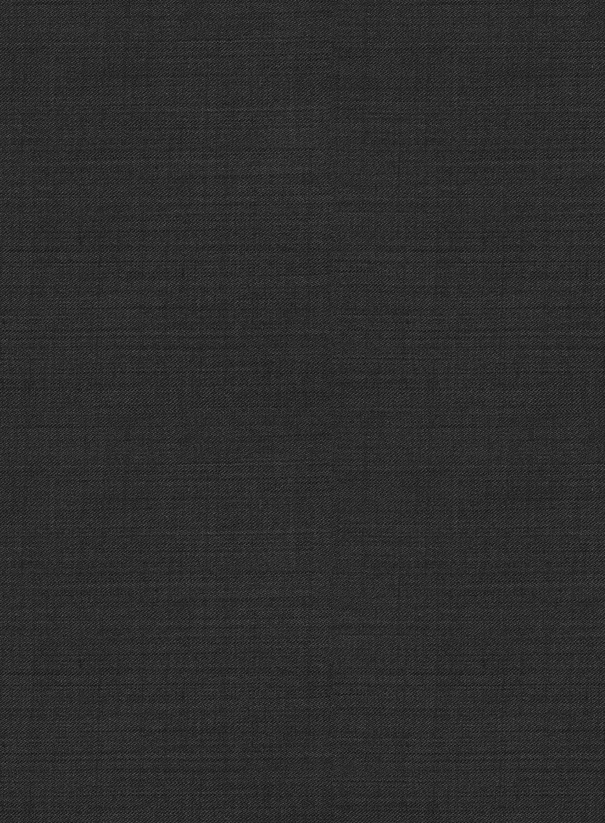 Marco Stretch Deep Gray Wool Suit - Image 6