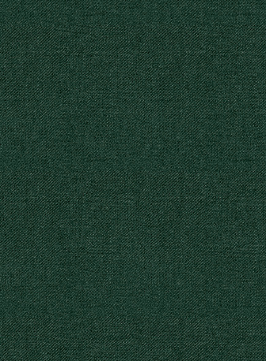 Marco Stretch Emerald Green Wool Jacket - Image 3