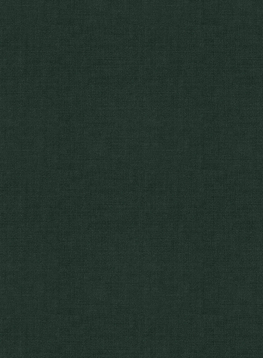 Marco Stretch Hunter Green Wool Pants - Image 3