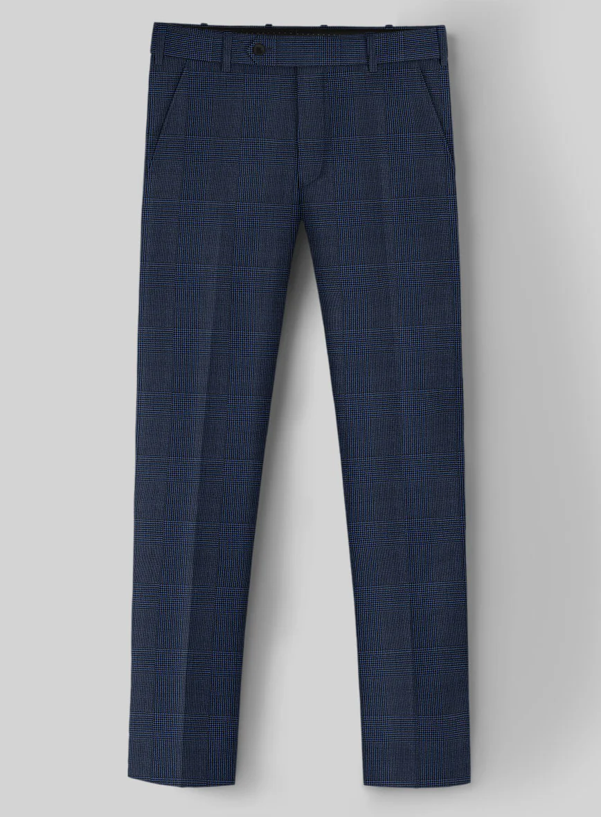 Marco Stretch Lavetti Glen Wool Suit - Image 4