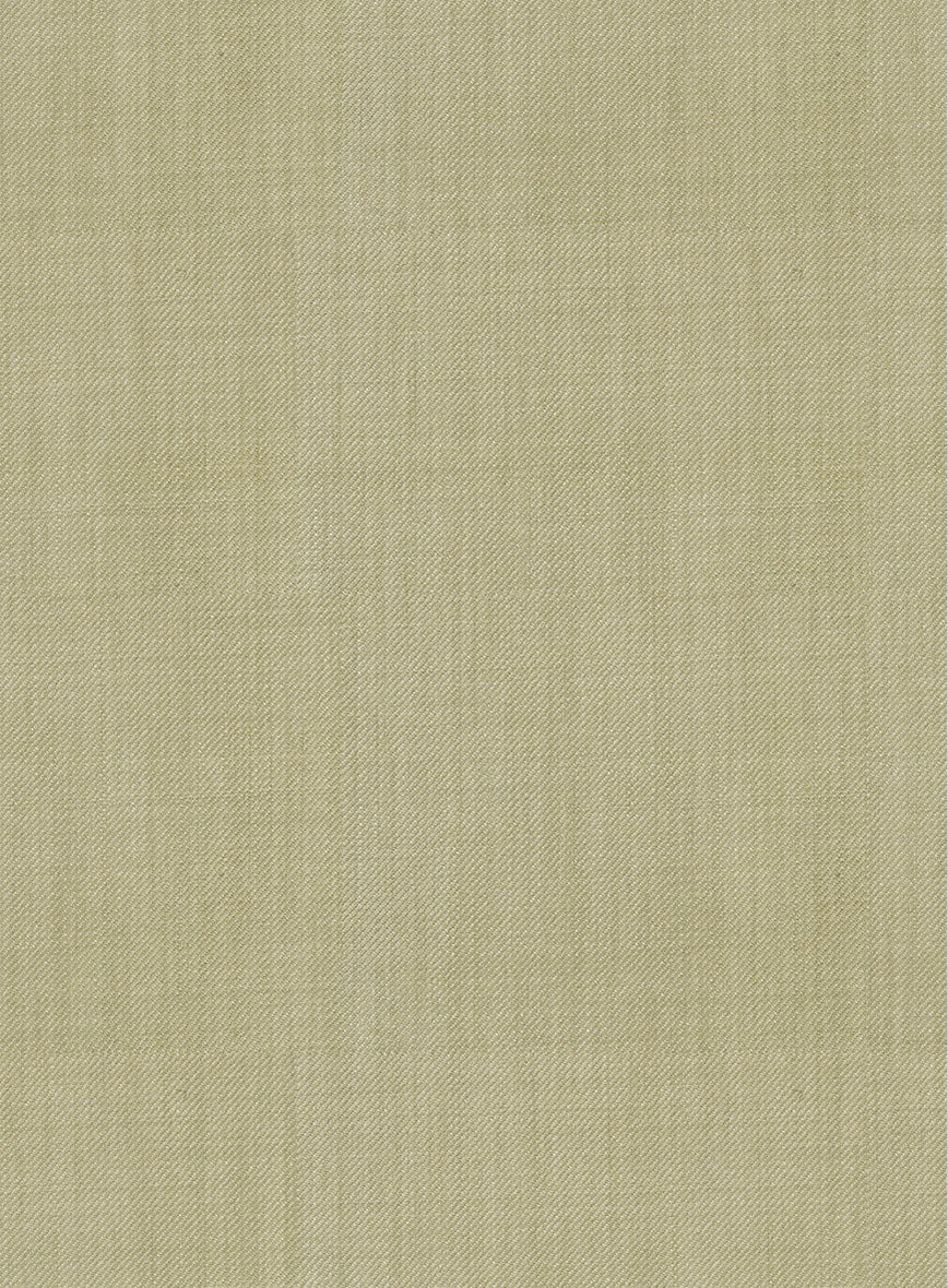 Marco Stretch Light Khaki Wool Jacket - Image 3