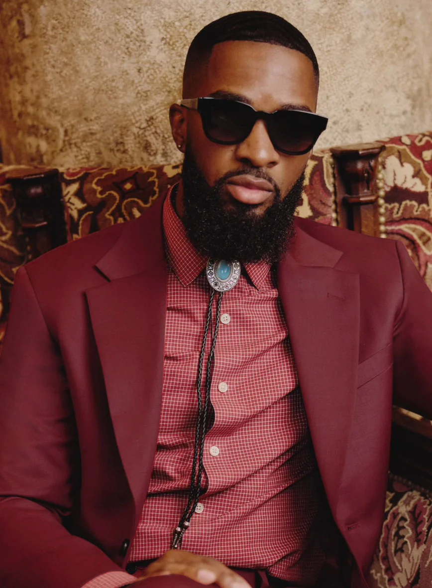 Marco Stretch Maroon Wool Suit II - Image 5