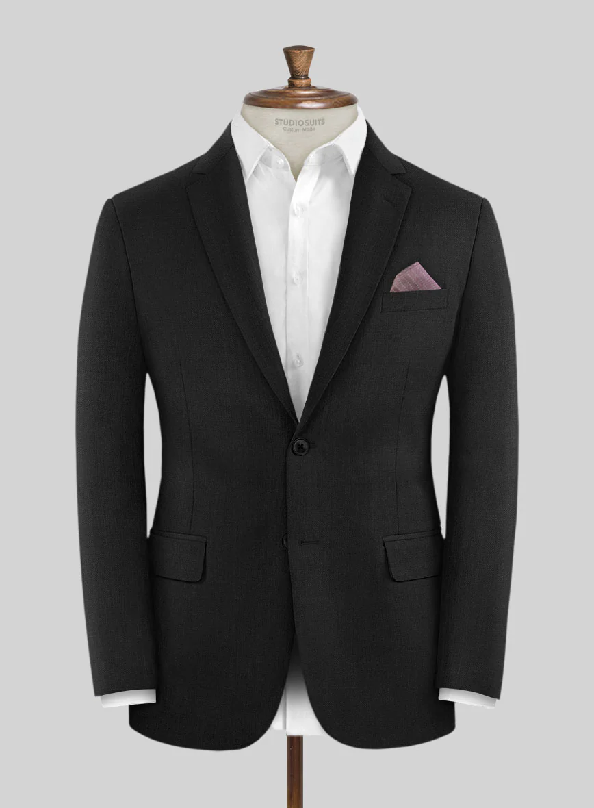 Marco Stretch Midnight Blue Wool Suit - Image 3